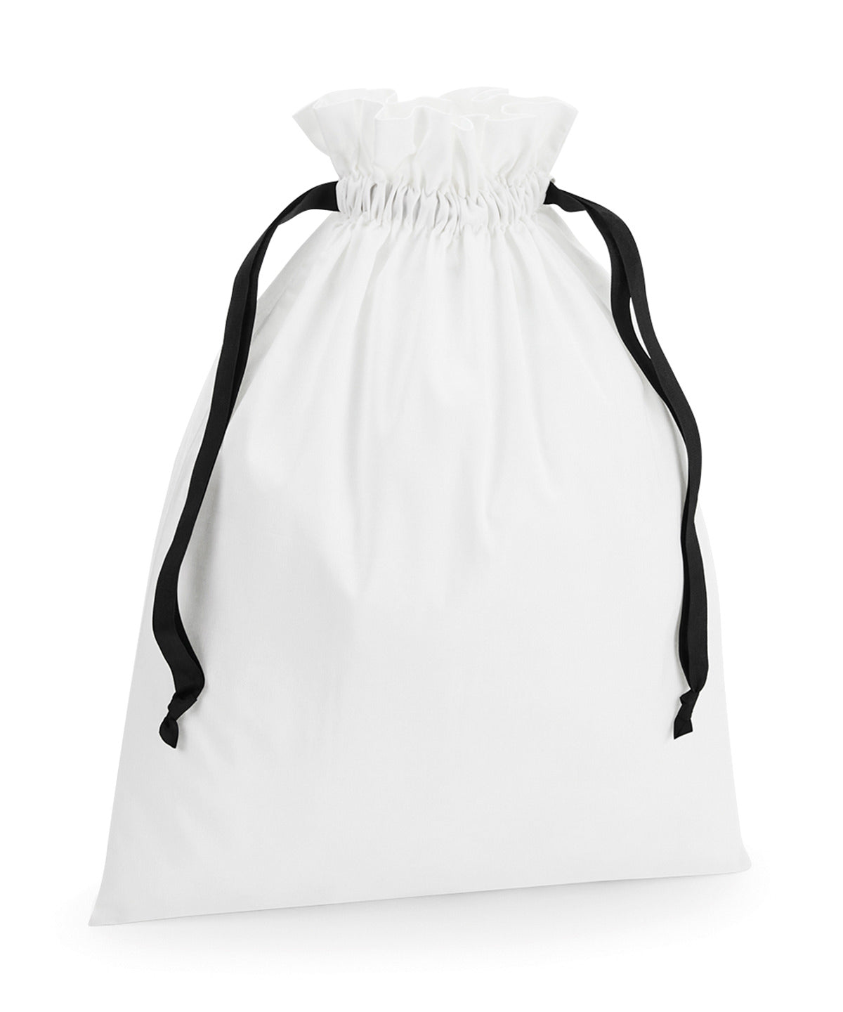 Westford Mill Cotton Bag with Ribbon Cord W121