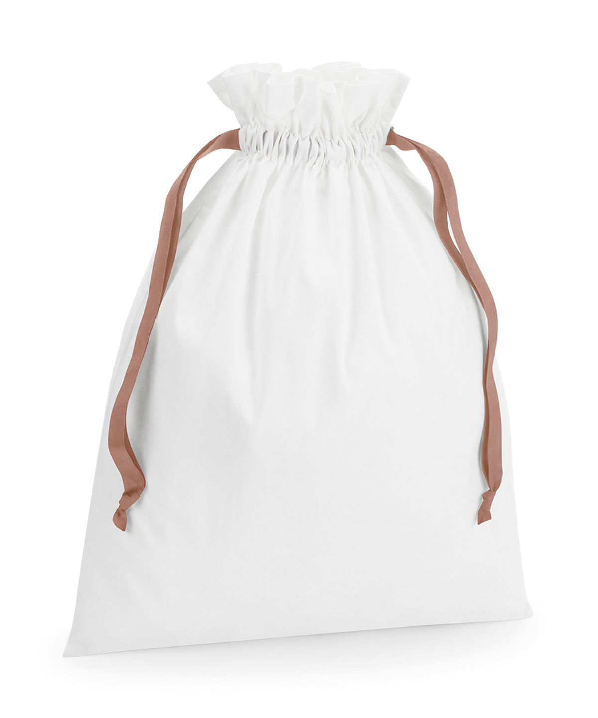 Westford Mill Cotton Bag with Ribbon Cord W121