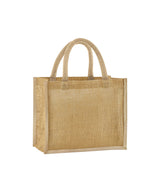 Westford Mill Natural Starched Jute Midi Tote W473