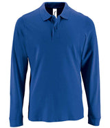 SOL'S Perfect Long Sleeve Piqué Polo Shirt 02087