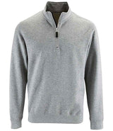 SOL'S Stan Contrast Zip Neck Sweatshirt 02088