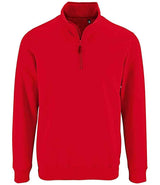 SOL'S Stan Contrast Zip Neck Sweatshirt 02088