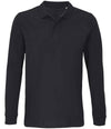 SOL'S Unisex Planet Long Sleeve Piqué Polo Shirt 04241