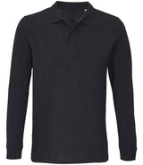 SOL'S Unisex Planet Long Sleeve Piqué Polo Shirt 04241