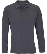 SOL'S Unisex Planet Long Sleeve Piqué Polo Shirt 04241