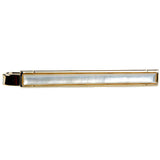 Full Mother of Pearl Gold Plated Tie Slide by Dalaco