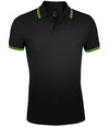 SOL'S Pasadena Tipped Cotton Piqué Polo Shirt 10577