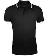 SOL'S Pasadena Tipped Cotton Piqué Polo Shirt 10577