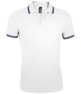 SOL'S Pasadena Tipped Cotton Piqué Polo Shirt 10577