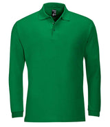 SOL'S Winter II Long Sleeve Cotton Piqué Polo Shirt 11353