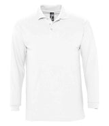 SOL'S Winter II Long Sleeve Cotton Piqué Polo Shirt 11353