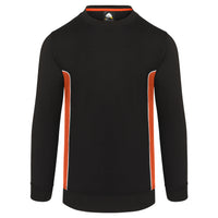 Black/Orange