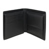 Brown Leather Wallet RFID Lined with ID Partition and Coin Pouch by Dalaco