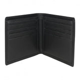 Brown Leather Classic Billfold Wallet RFID lined 8 Card Slots by Dalaco