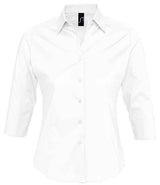 SOL'S Ladies Effect 3/4 Sleeve Fitted Shirt 17010