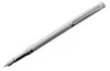 Chrome Ribbed Fountain Pen by Dalaco