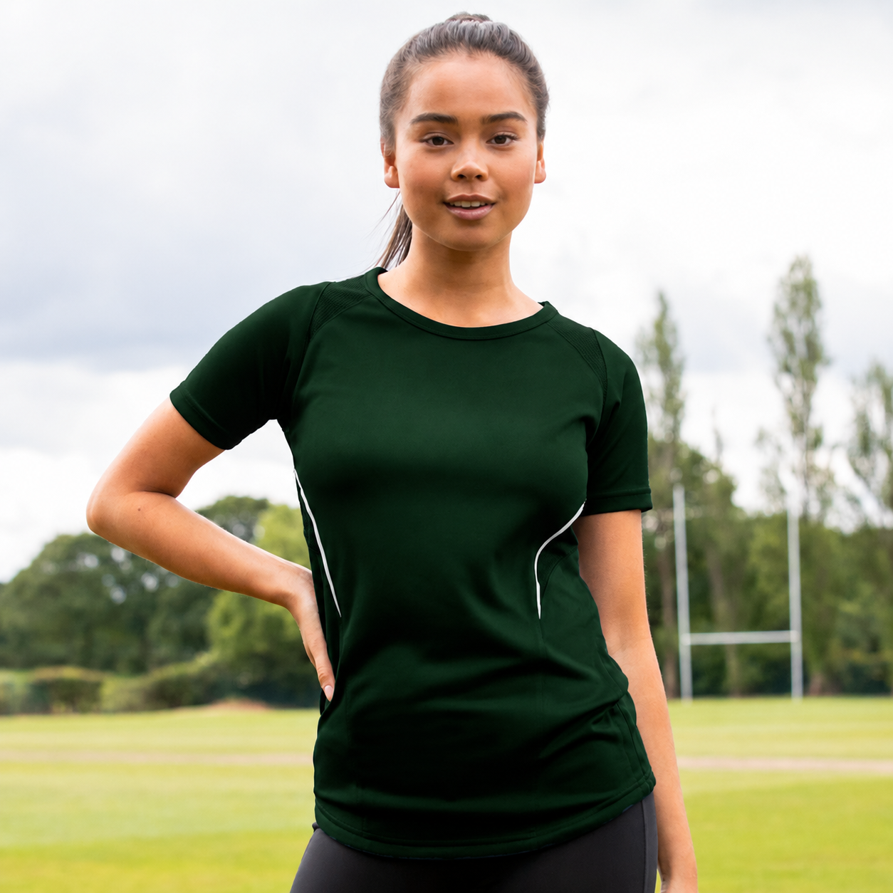 Blue Max Banner Aptus Female Short Sleeve Training Top 111896