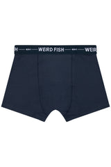 Weird Fish Ashridge Boxer Shorts 3 Pack in Port