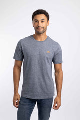 Weird Fish Fished Branded T-Shirt in Dark Blue