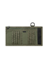 Weird Fish Calden Ripper Wallet in Artichoke Green