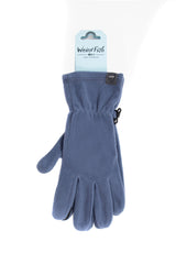 Weird Fish Fordell Microfleece Gloves in Ensign Blue