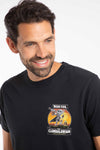 Weird Fish The Clamdalorian Back Print Artist T-Shirt in Black