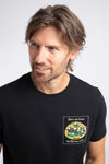 Weird Fish Band On The Grunion Back Print Artist T-Shirt in Black