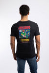 Weird Fish Space Coddity Back Print Artist T-Shirt in Black