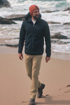 Weird Fish Teddy Straight Comfort Stretch Chinos in Flint Stone