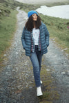 Weird Fish Gemma Straight Fit Jeans in Mid Blue