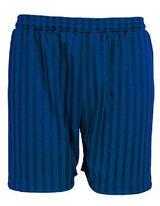 Blue Max Banner Shadow Stripe Shorts 3BS - Dark Royal