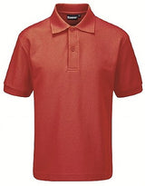 Blue Max Banner Millfield Poloshirt 3PM - Red