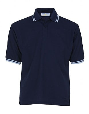 Blue Max Banner Tipped Penthouse Polo 3PT - Navy/Sky