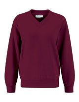 Blue Max Banner Select V-Neck Sweatshirt 3SV - Burgundy