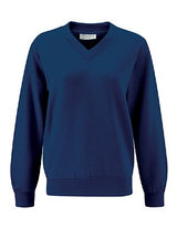 Blue Max Banner Select V-Neck Sweatshirt 3SV - Navy Blue