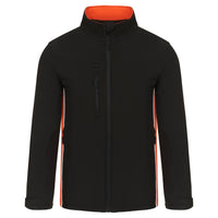 Black/Orange