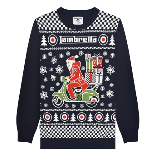 Lambretta Scooter Christmas Jumper SS9709