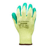 Blackrock Latex Gripper Glove - carded