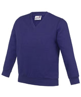 AWDis Kids Academy v-neck sweatshirt AC03J