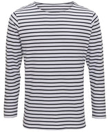 Asquith & Fox Men's Marinière coastal long sleeve tee AQ070