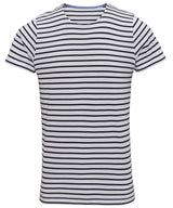 Asquith & Fox Men's Marinière coastal short sleeve tee AQ072