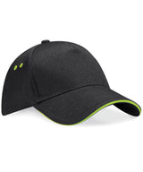 Beechfield Ultimate 5-panel cap - sandwich peak BC15C