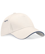 Beechfield Ultimate 5-panel cap - sandwich peak BC15C