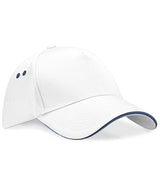 Beechfield Ultimate 5-panel cap - sandwich peak BC15C
