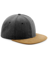 Beechfield Suede peak snapback BC668