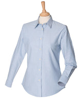 Henbury Women's classic long sleeve Oxford shirt HB511