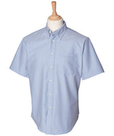 Henbury Short sleeve classic Oxford shirt HB515