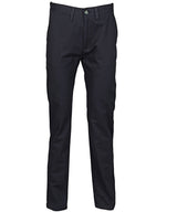 Henbury 65/35 flat fronted chino trousers HB640
