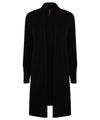 Henbury Women's longline open cardigan HB719