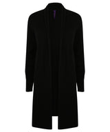 Henbury Women's longline open cardigan HB719